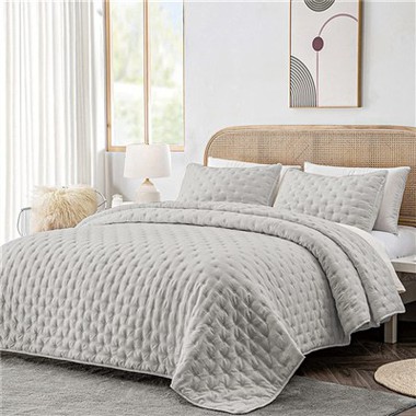 Gray Quilts Queen Size