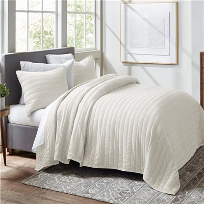 Stonewashed Cotton White Quilt Cover